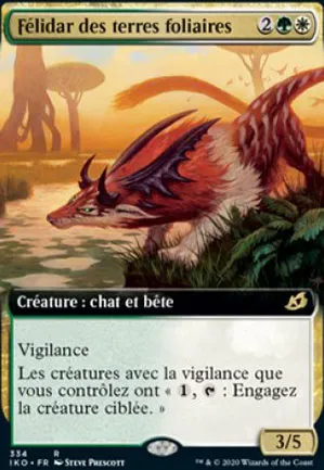 Félidar des terres foliaires