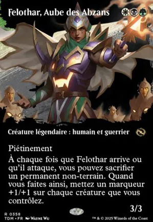 Felothar, Aube des Abzans