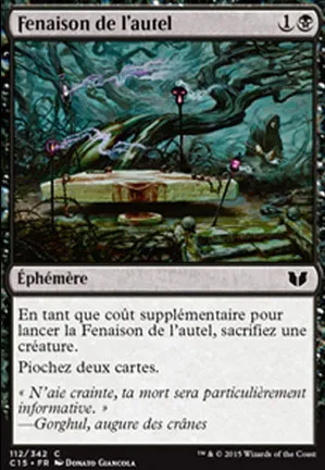 Fenaison de l'autel