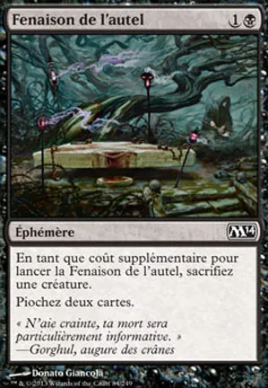 Fenaison de l'autel