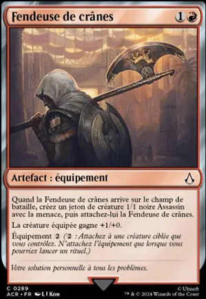 Fendeuse de crânes