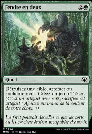Fendre en deux