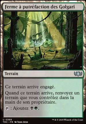 Ferme à putréfaction des Golgari