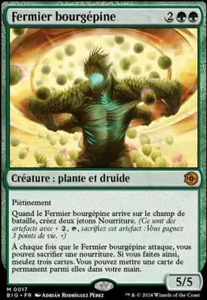 Fermier bourgépine