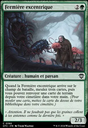 Fermière excentrique