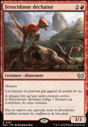 Férocidonte déchaîné