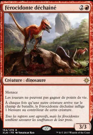 Férocidonte déchaîné