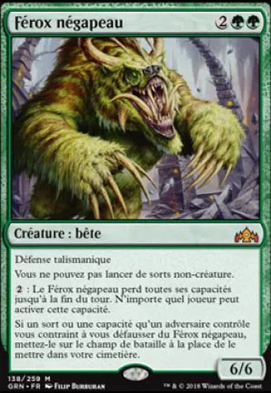 Férox négapeau