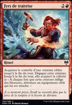 Fers de traîtrise