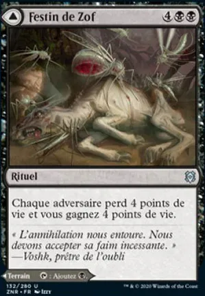 Festin de Zof // Marécage sanguinolent de Zof