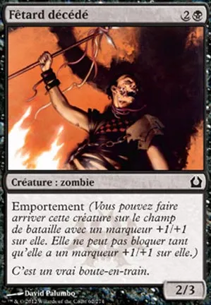 Fêtard décédé