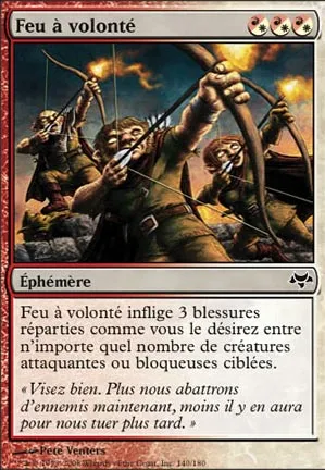 Feu à volonté