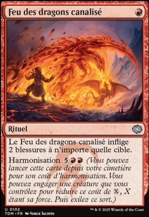 Feu des dragons canalisé