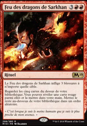 Feu des dragons de Sarkhan