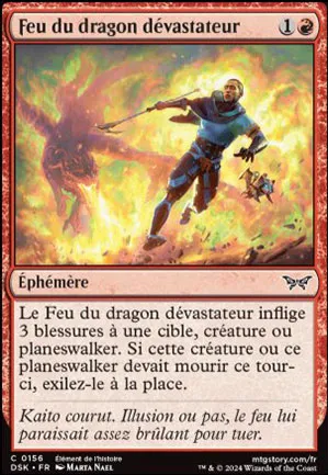 Feu du dragon dévastateur