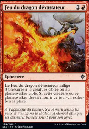 Feu du dragon dévastateur