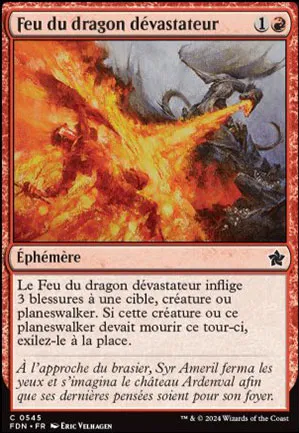 Feu du dragon dévastateur