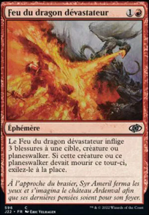 Feu du dragon dévastateur
