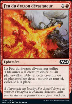 Feu du dragon dévastateur