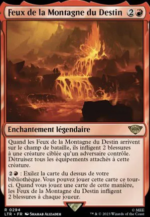 Feux de la Montagne du Destin