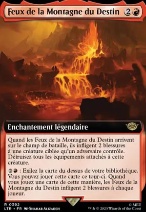 Feux de la Montagne du Destin