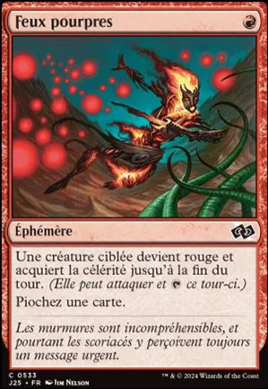 Feux pourpres
