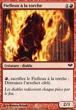 Fielleux à la torche