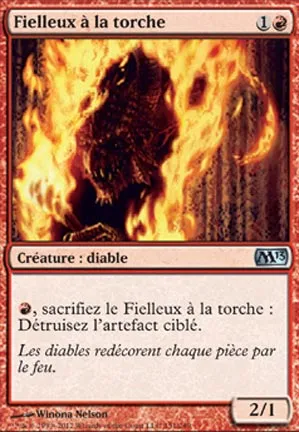 Fielleux à la torche