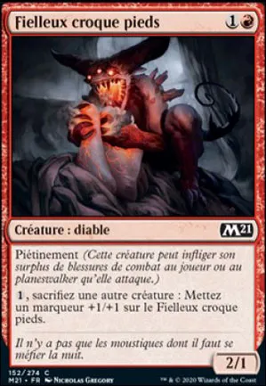 Fielleux croque pieds