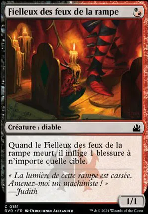 Fielleux des feux de la rampe