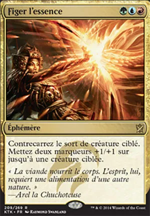 Figer l'essence