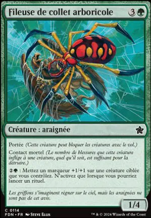Fileuse de collet arboricole