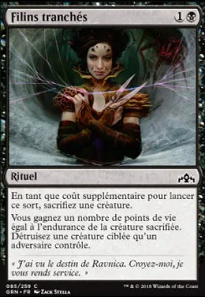 Filins tranchés