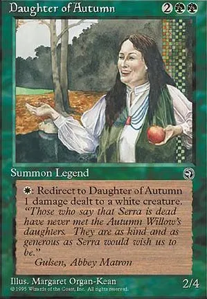 Fille de l'Automne