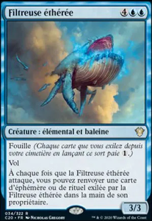 Filtreuse éthérée