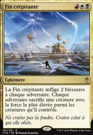 Fin crépitante