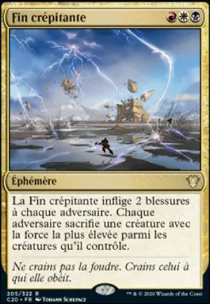 Fin crépitante