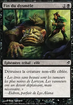 Fin du dysmèle