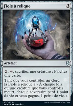 Fiole à relique