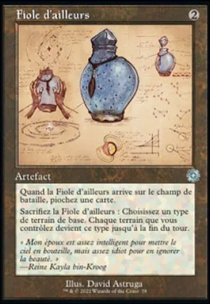 Fiole d'ailleurs
