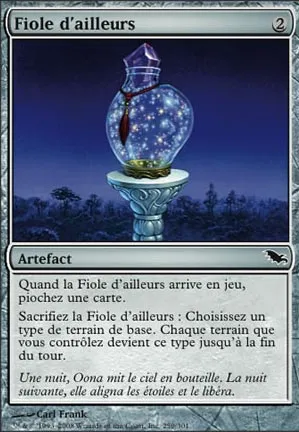 Fiole d'ailleurs