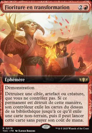 Fioriture en transformation