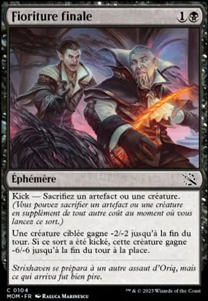 Fioriture finale