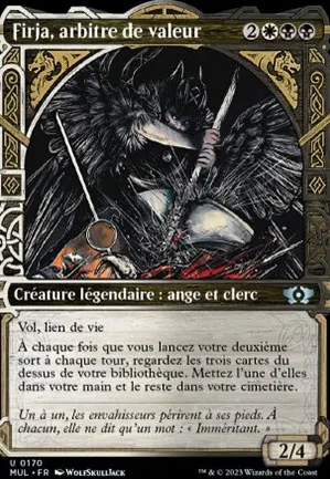 Firja, arbitre de valeur