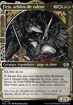 Firja, arbitre de valeur