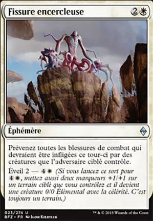 Fissure encercleuse
