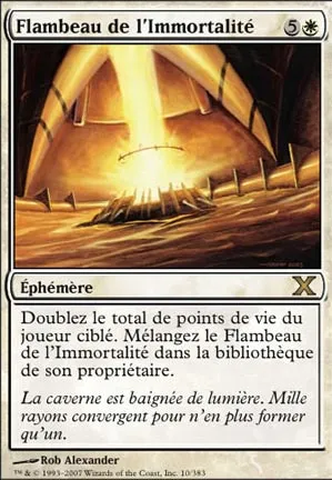 Flambeau de l'Immortalité