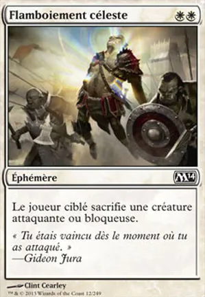 Flamboiement céleste