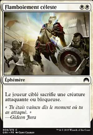 Flamboiement céleste
