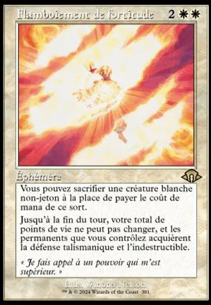 Flamboiement de fortitude